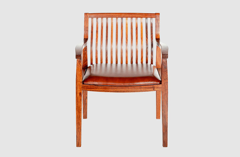 海南中式实木大方椅家具效果图